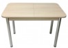 Обеденный стол Solt СТД-09 (шимо светлый/ноги круглые хром)