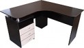 Компьютерный стол Компас-мебель КС-003-23 (венге темный/дуб молочный)