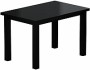 Обеденный стол Васанти Плюс ВС-06 140/180x80М (черный матовый)