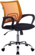 Кресло офисное Бюрократ CH-695N/SL/OR/BLACK (сетка оранжевый/черный, TW-38-3/TW-11)