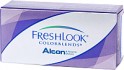 Контактная линза FreshLook Colorblends Серебристый серый Sph-7.50 D14.5