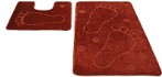 Набор ковриков Shahintex РР 50x80/50x50 (кирпичный)