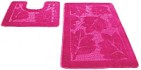 Набор ковриков Shahintex РР 50x80/50x50 (розовый)