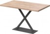 Обеденный стол Millwood Лофт Харлей Л 130x80x75 (дуб табачный Craft/металл черный)