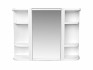 Шкаф с зеркалом для ванной Berossi Hilton НВ 33301000 (снежно-белый)