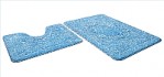 Набор ковриков Shahintex Эко 60x90/60x50 (голубой)