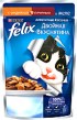 Корм для кошек Felix Двойная вкуснятина с индейкой и печенью в желе (85г)