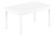 Обеденный стол Eligard One 2 раздвижной (матовый белый)