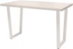 Обеденный стол Millwood Лофт Уэльс Л 160x80x75 (дуб белый Craft/металл белый)