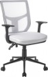 Кресло офисное Mio Tesoro Грейсон AF-C4209 (белый/черный)