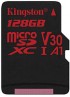 Карта памяти Kingston Canvas React microSDXC (Class10) UHS-I U3 128Gb (SDCR/128GB)
