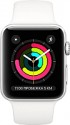 Умные часы Apple Watch Series 3 38mm / MTEY2 (алюминий серебристый/белый)