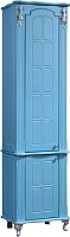Шкаф-пенал для ванной Bliss Версаль 2Д / 0454.6 (голубой)