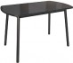 Обеденный стол Listvig Винер Mini 94-126x64 (черный)