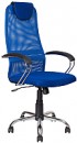 Кресло офисное Алвест AV 142 CH (черный/синий)