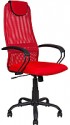 Кресло офисное Алвест AV 142 ML (черный/красный)