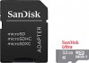 Карта памяти SanDisk Ultra microSDHC (Class10) 32GB + адаптер (SDSQUNS-032G-GN3MA)