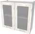 Шкаф навесной для кухни Интерлиния Компо ВШ80ст-720-2дв (дуб белый)