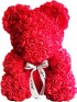 Мишка из роз No Brand Rose Bear / 8014 (40см, красный)